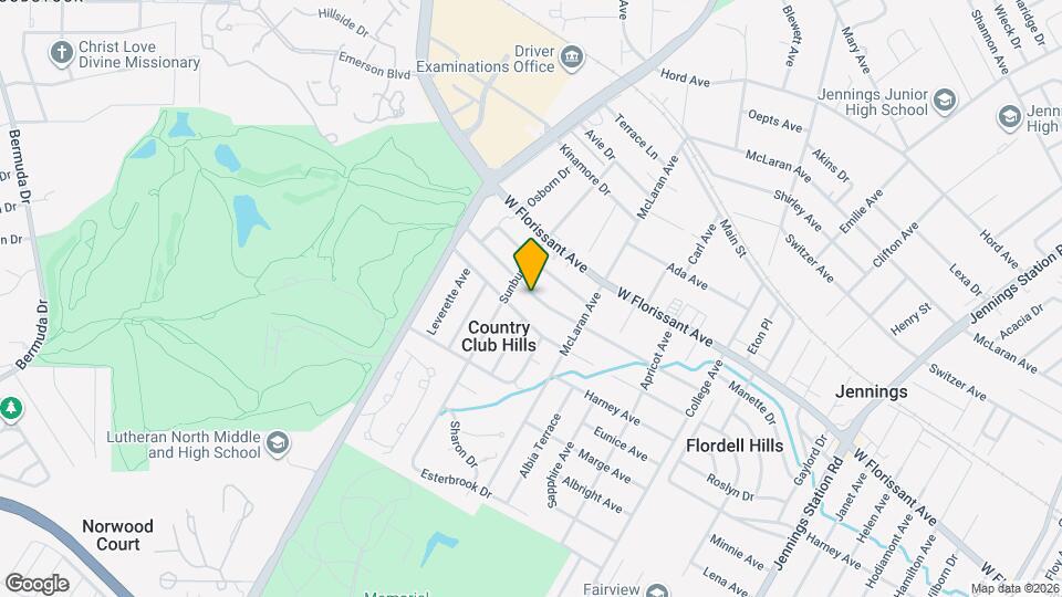 7446 Calvin Ave Map and Location Details