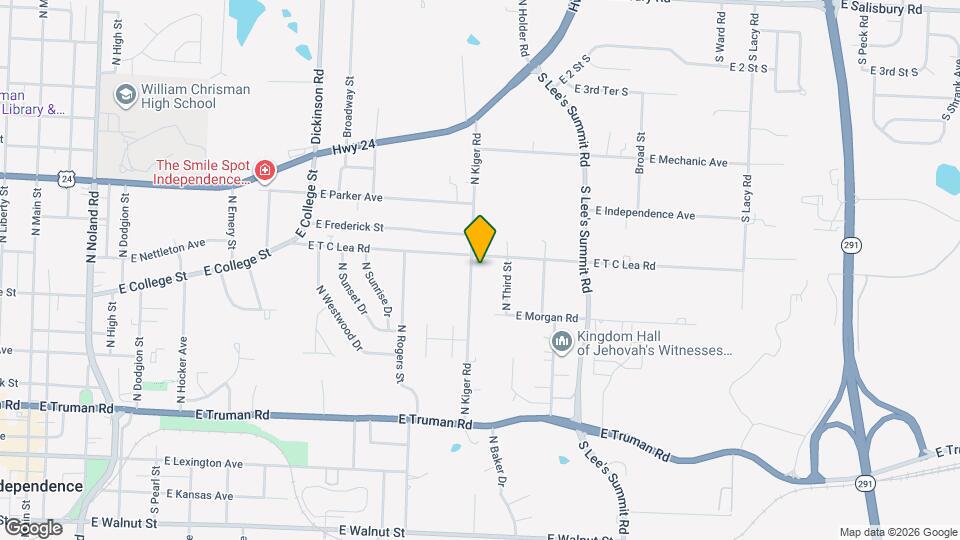 743 N Kiger Rd Mapa y Detalles de la Ubicación