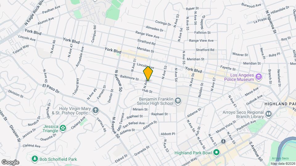 5204 Baltimore St Map and Location Details