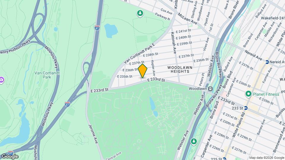 4202 Oneida Ave Map and Location Details