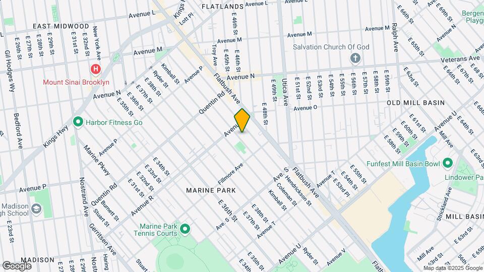 1829 Coleman St Mapa y Detalles de la Ubicación