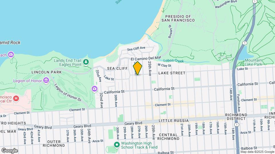 210 27th Ave Mapa y Detalles de la Ubicación