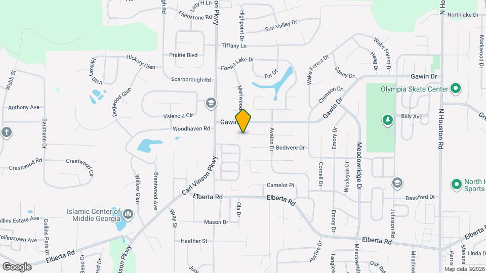 206 Meriwood Dr Map and Location Details