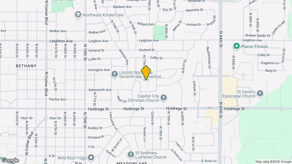 1741 Ridgehaven Ct Map and Location Details