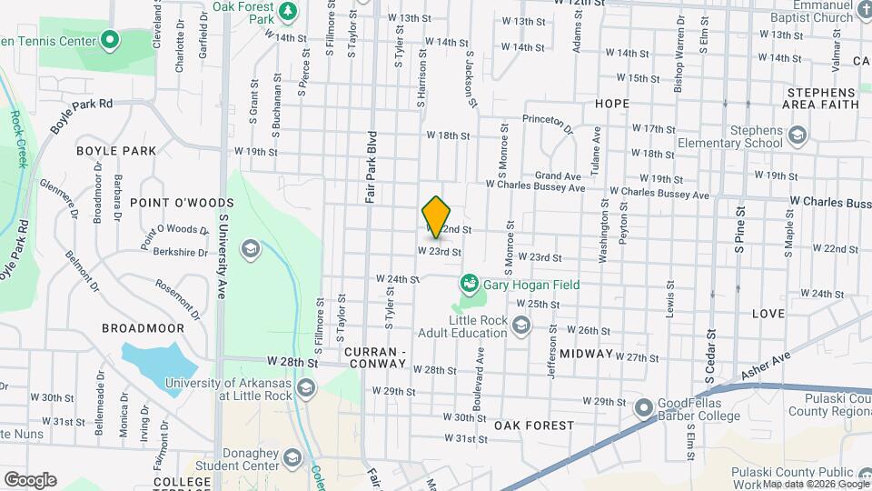 5200 W 23rd St Mapa y Detalles de la Ubicación
