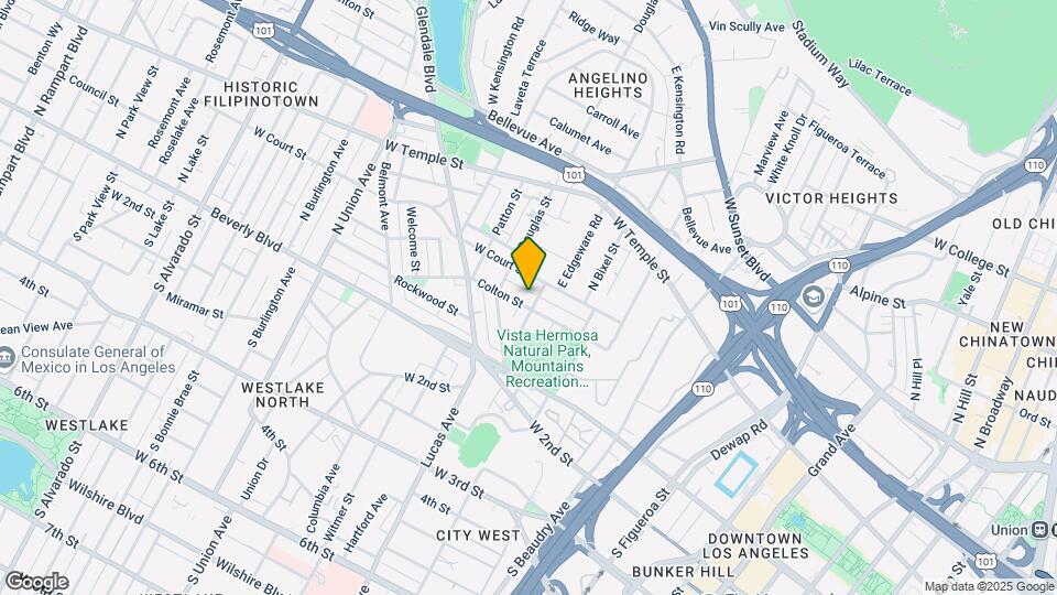 201 Toluca N St Mapa y Detalles de la Ubicación