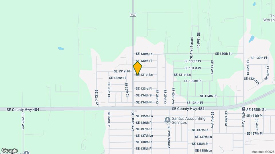 3640 SE 131st Ln Map and Location Details