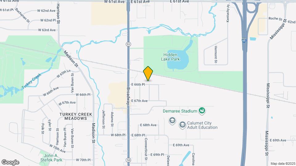 46 E 66th Pl Map and Location Details