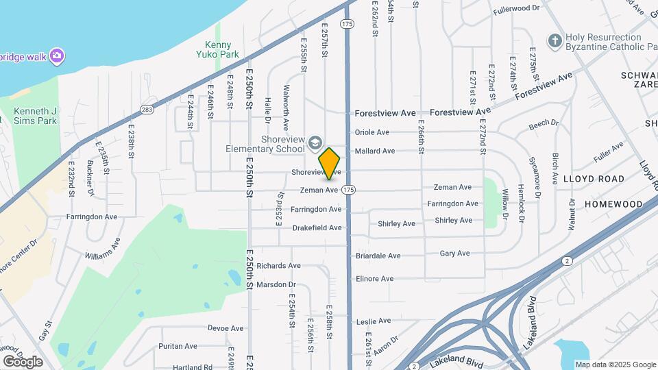 25771 Zeman Ave Map and Location Details