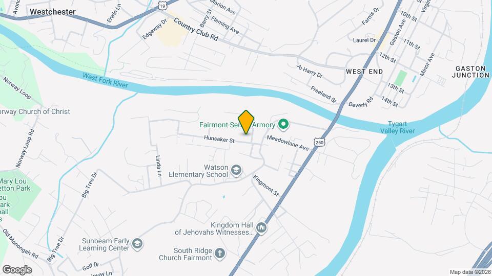 107 Hunsaker St Map and Location Details