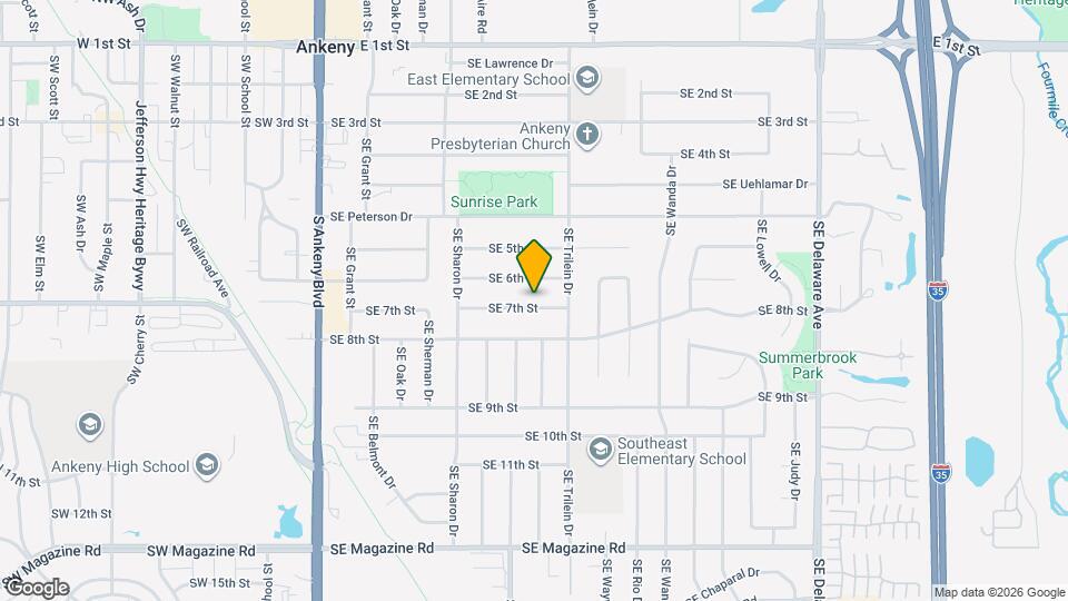 602 SE 7th St, Unit B Map and Location Details