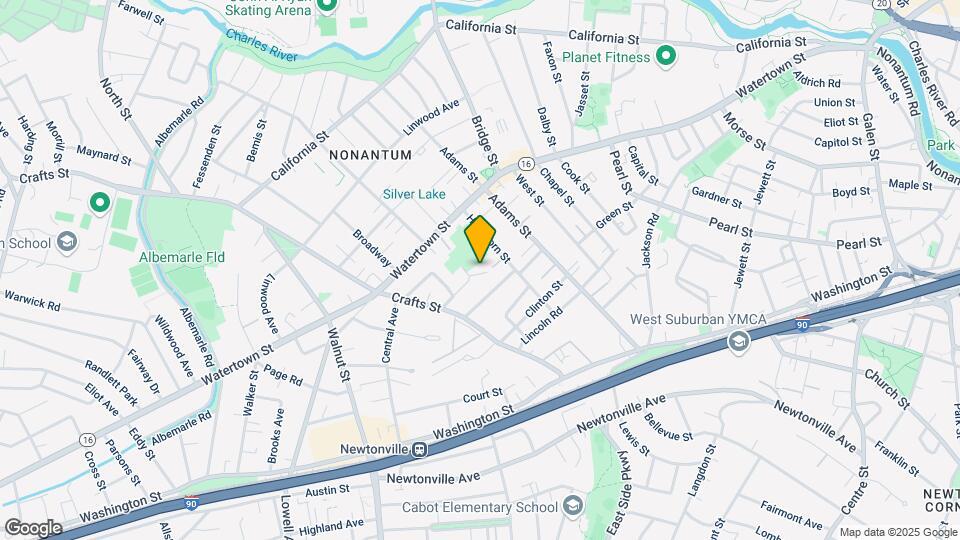 22 Lothrop St, Unit 1 Map and Location Details