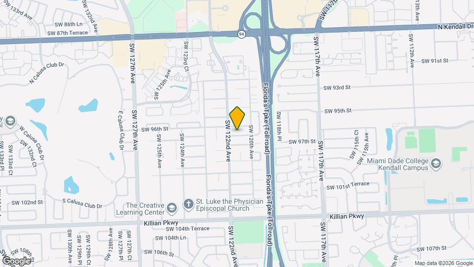 12111 SW 97th St Map and Location Details