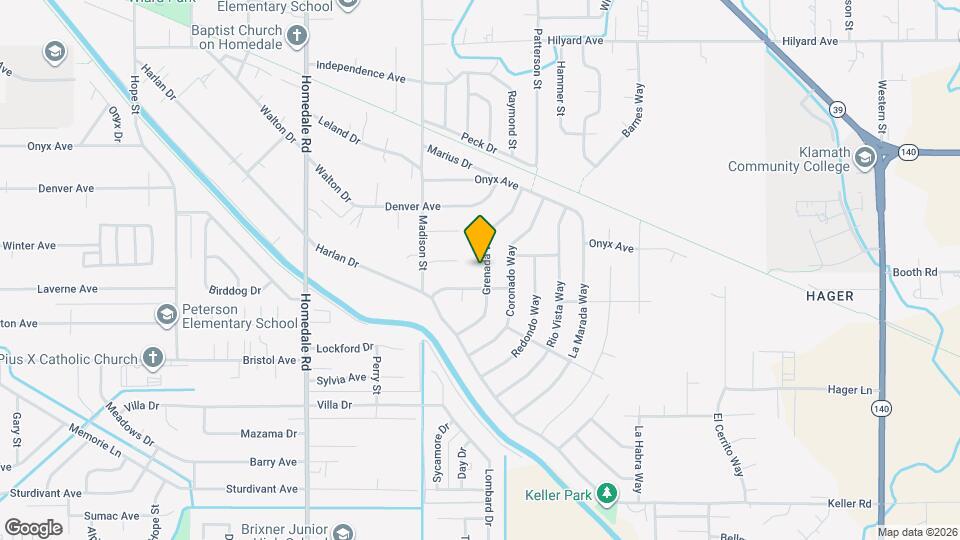 3850 Grenada Way Map and Location Details
