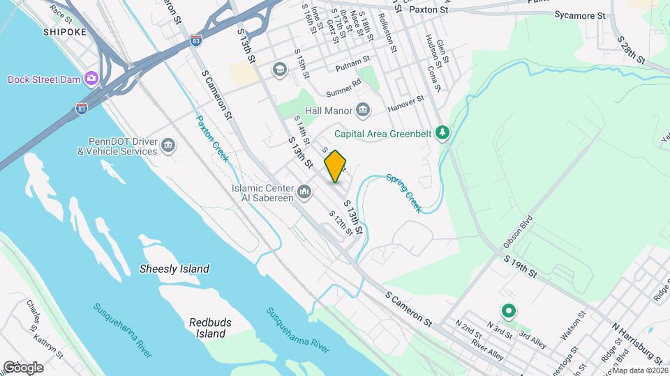 1441 S 13th St Map and Location Details