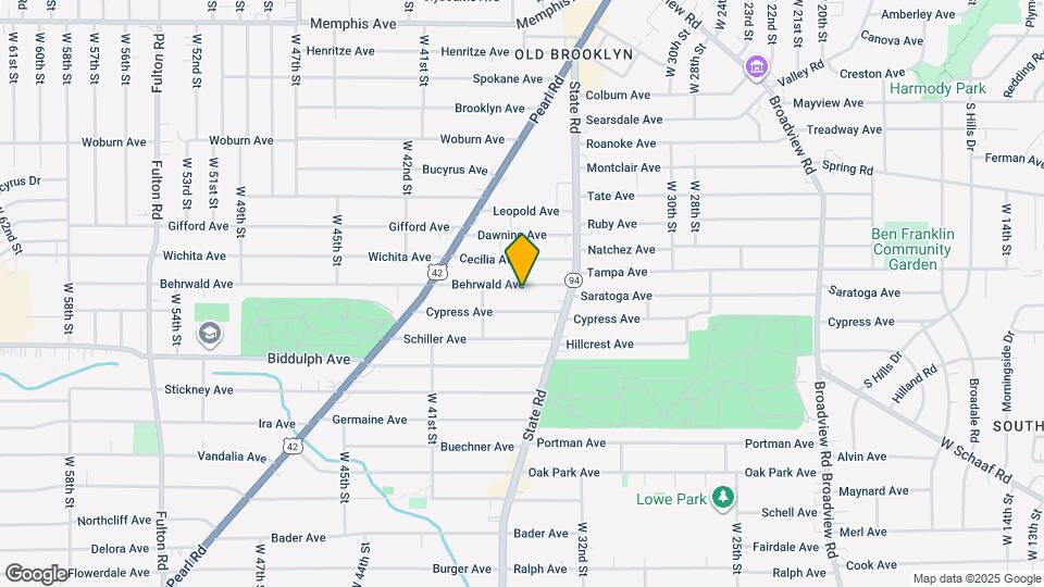 3623 Behrwald Ave Map and Location Details