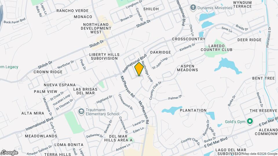 8635 Oakridge Loop Map and Location Details