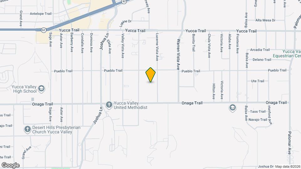 7582 Lucerne Vista Ave Map and Location Details