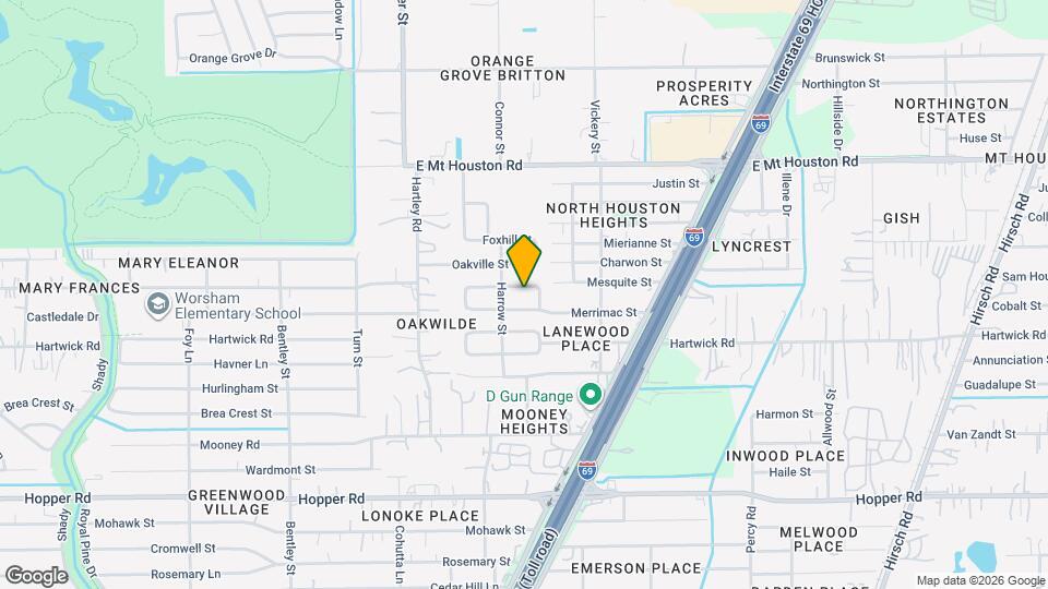 4214 Monitor St Map and Location Details