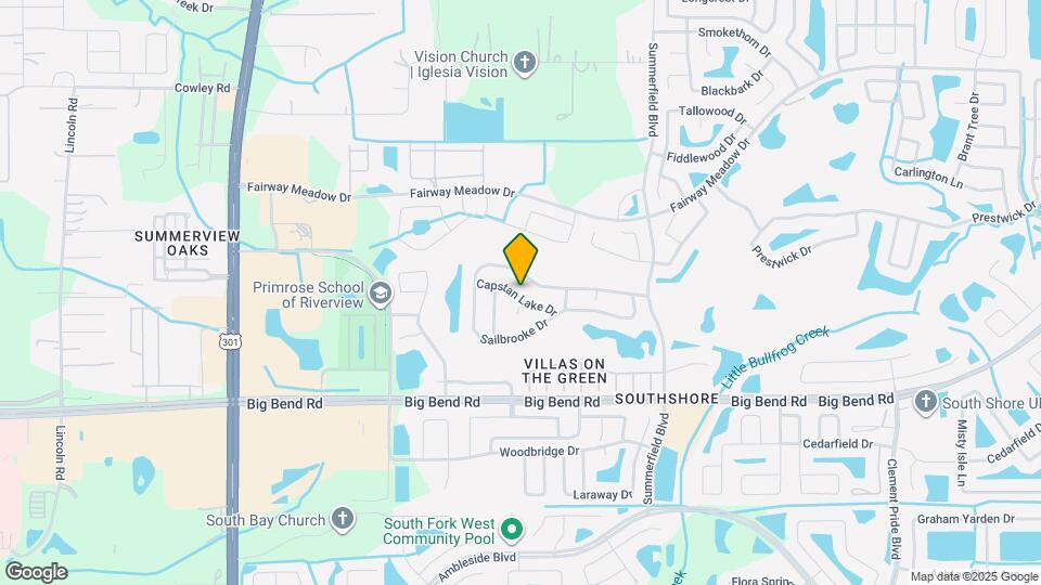 10818 Capstan Lake Dr Map and Location Details