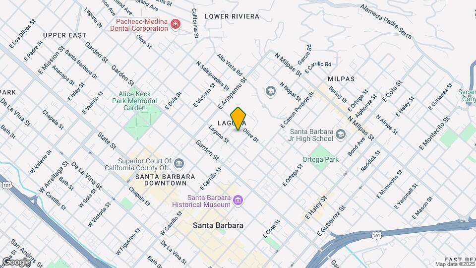 Malabar Apartments Mapa y Detalles de la Ubicación