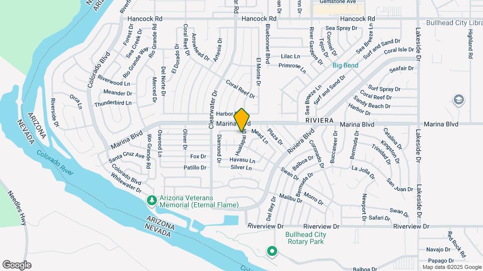 2025 Hualapai Dr Mapa y Detalles de la Ubicación