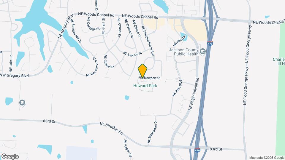 509 NE Newport Dr Map and Location Details