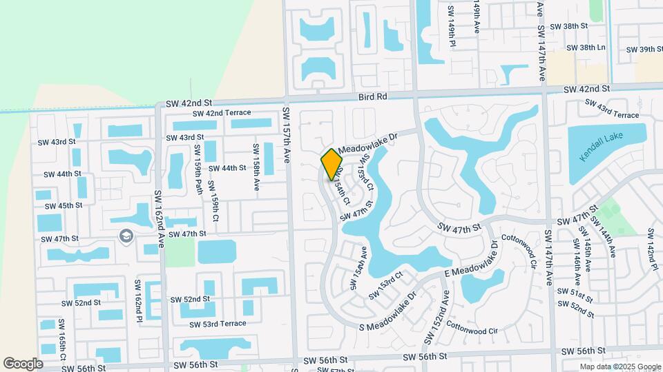 4561 SW 154th Pl Map and Location Details