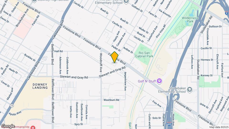 11234 Pangborn Ave Mapa y Detalles de la Ubicación