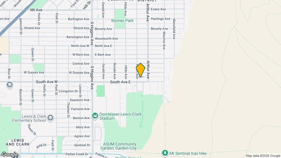 520 South Ave E Map and Location Details