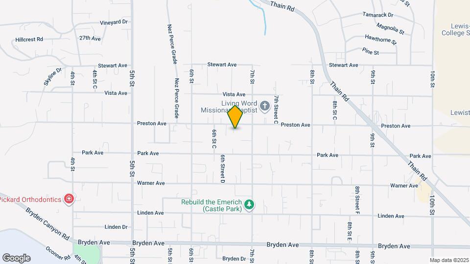 630 Preston Ave Map and Location Details