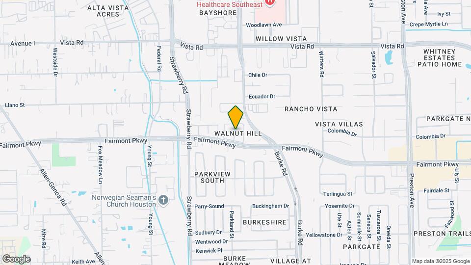 3919 Fairmont Pkwy Map and Location Details