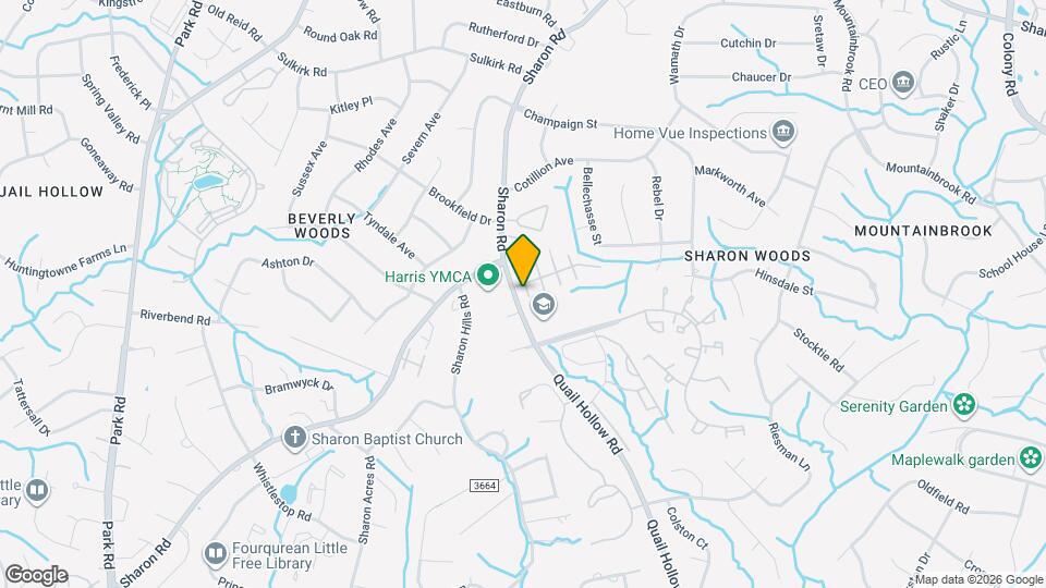 5949 Quail Hollow Rd Map and Location Details