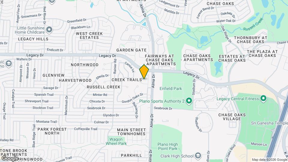 6820 Douglas Creek Map and Location Details