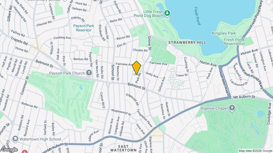 22 Park Rd Map and Location Details