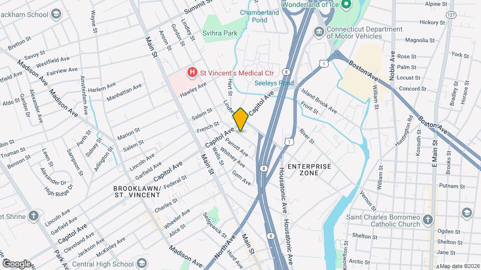 205 French St Map and Location Details