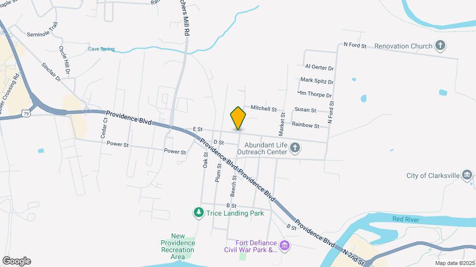 402 E St Map and Location Details