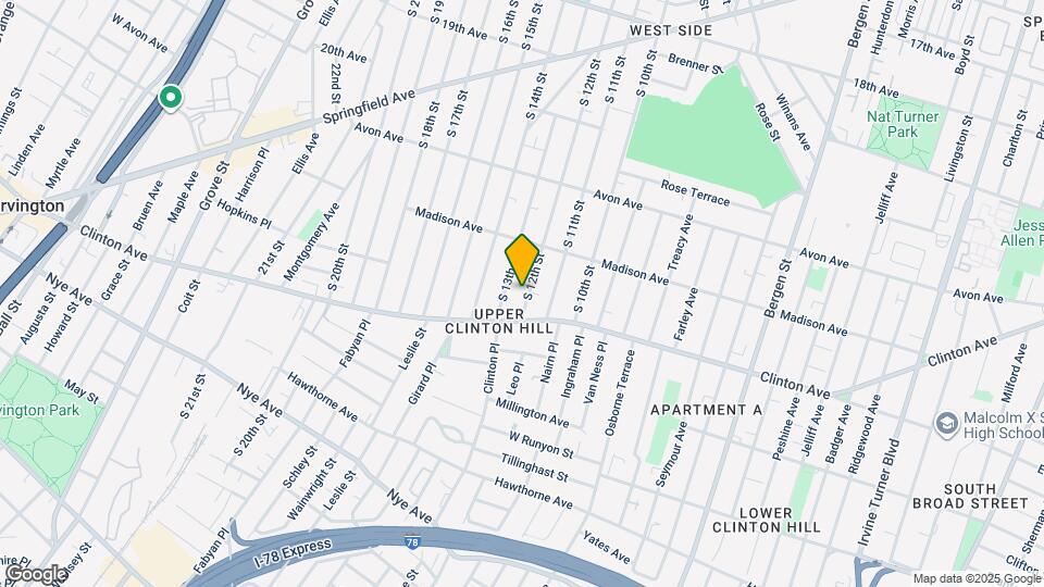 853 S 12th St, Unit 3 Map and Location Details