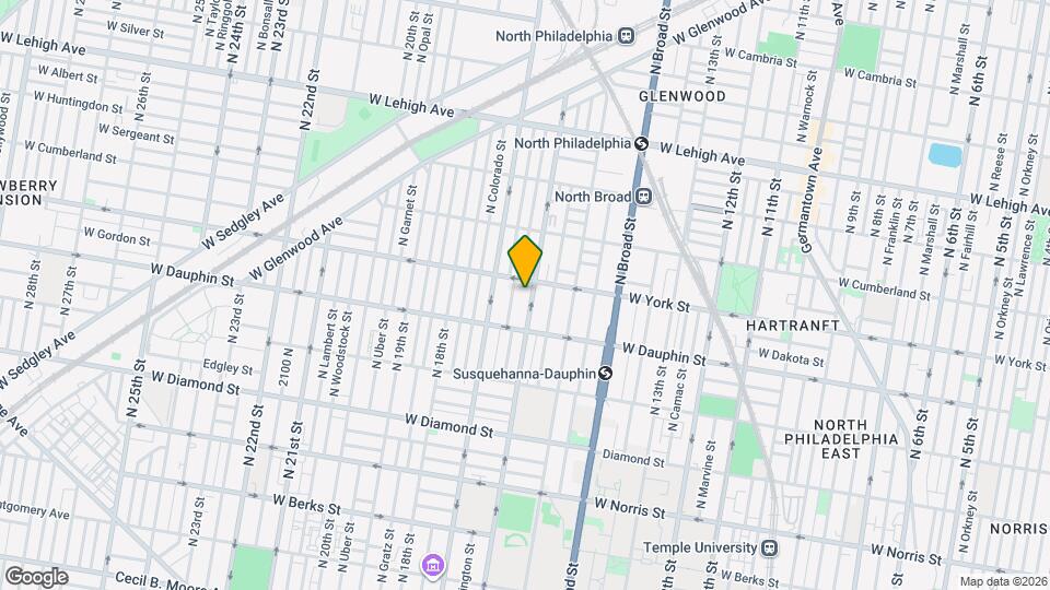 2346 N 16th St Map and Location Details