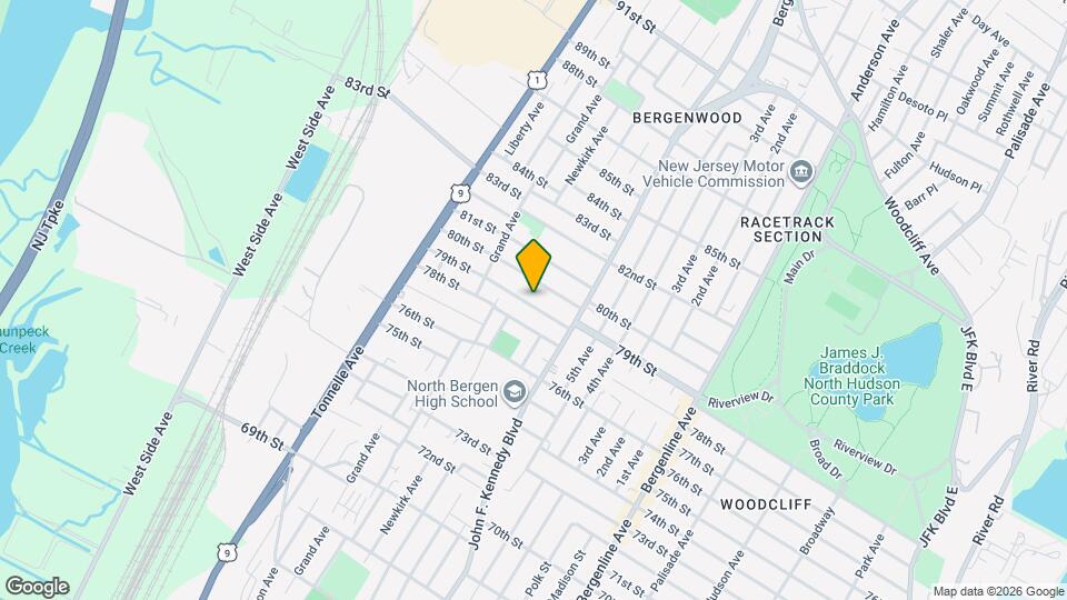 1218 79th St Map and Location Details