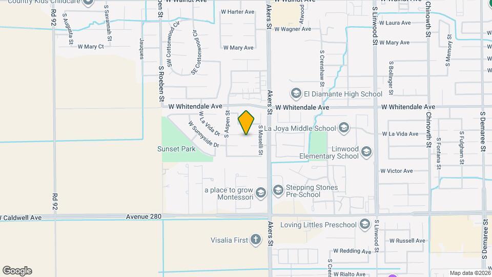 5433 W La Vida Ct Map and Location Details