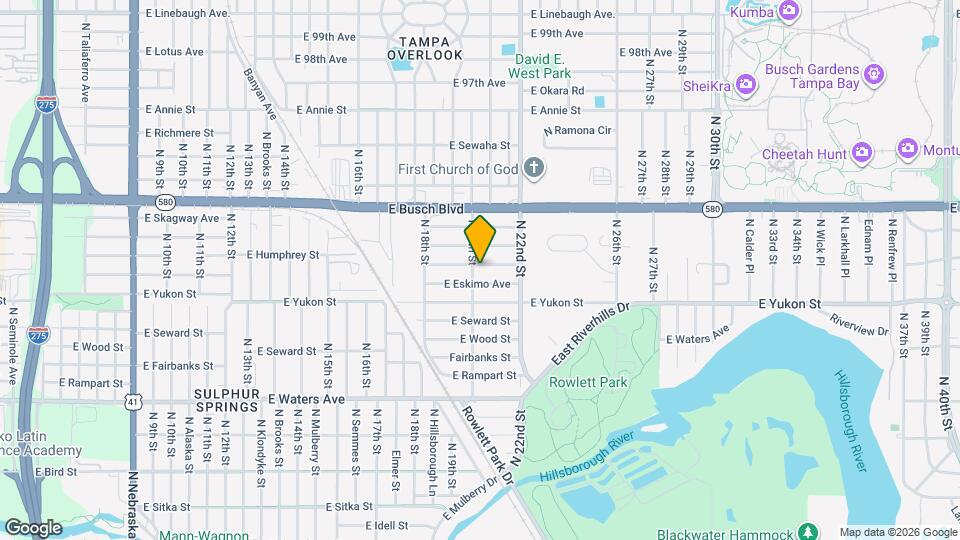 2003 E Humphrey St Map and Location Details