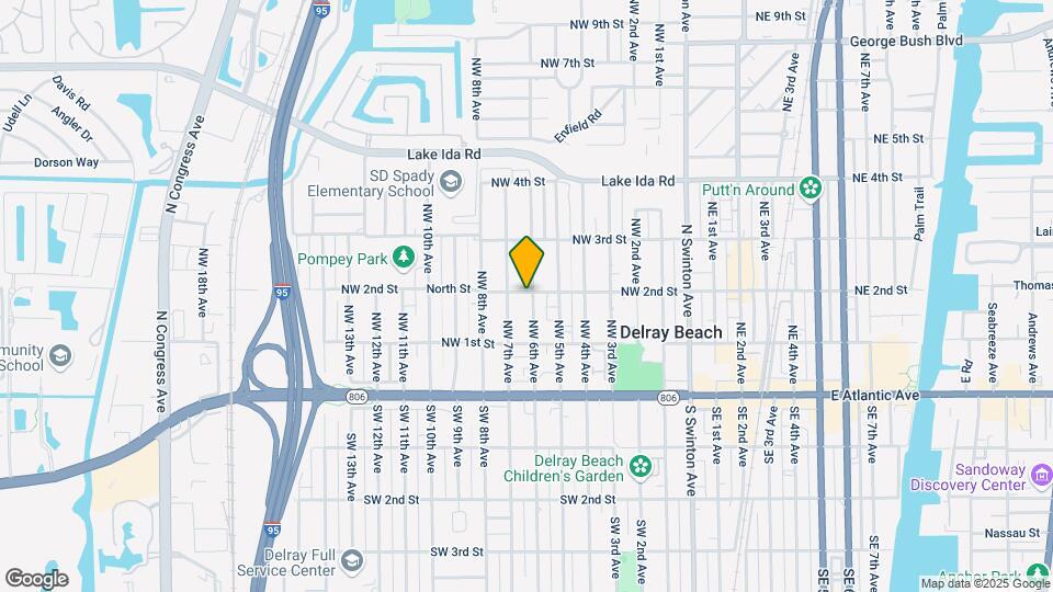602 NW 2nd St Map and Location Details