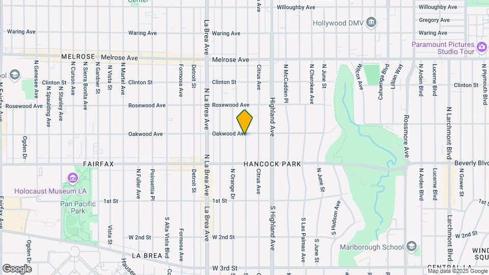 363-363 N Mansfield Ave Map and Location Details