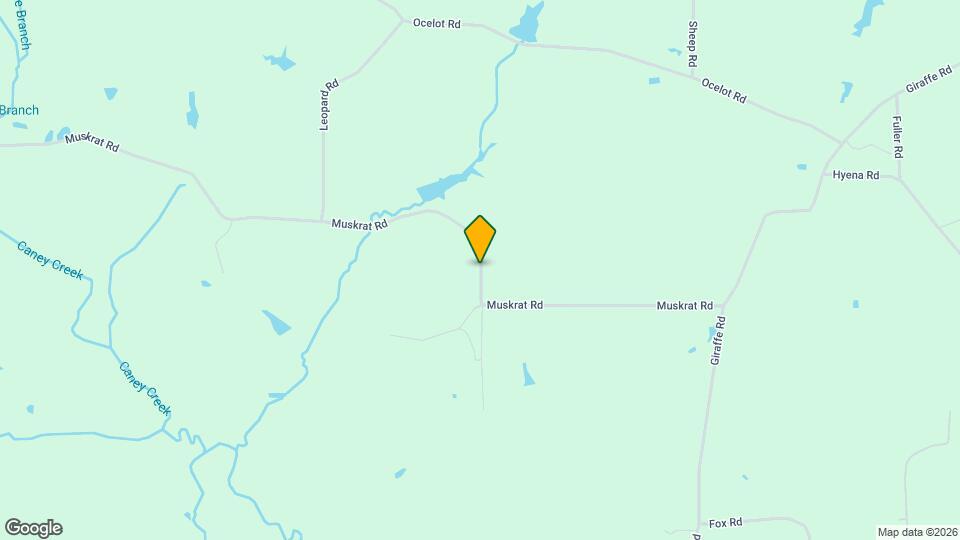 9925 Muskrat Rd Map and Location Details