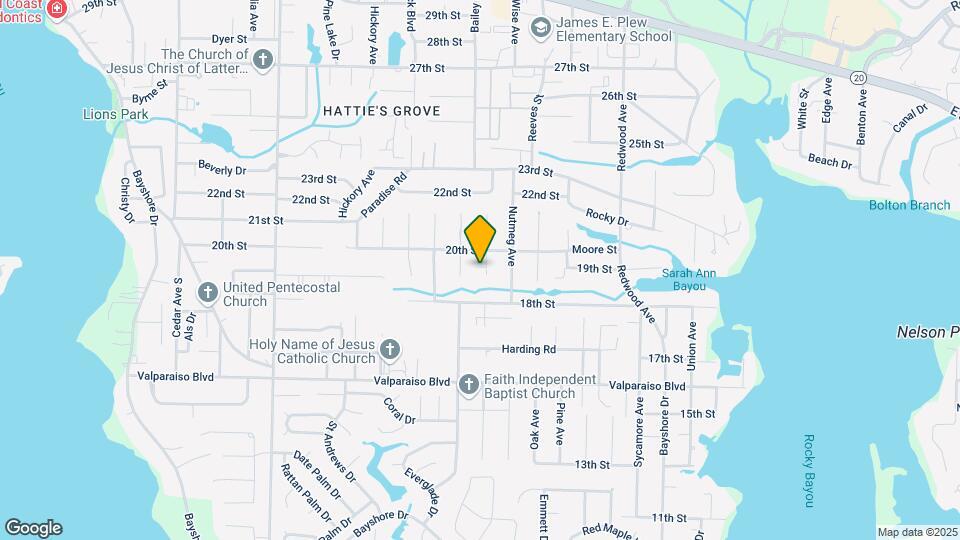 544 Maple Ave Map and Location Details