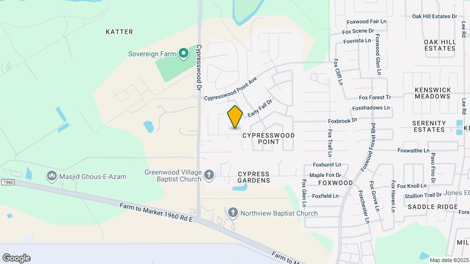 6431 Westward Wood Way Map and Location Details