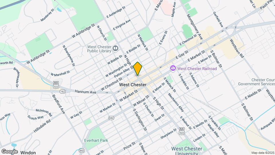 5 N Walnut St, Unit A Map and Location Details