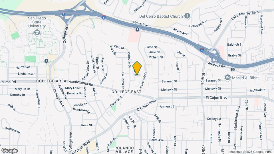 5121 Leo St Map and Location Details