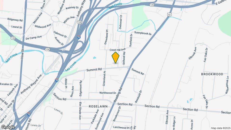 Roselawn Summit Apartments Map and Location Details